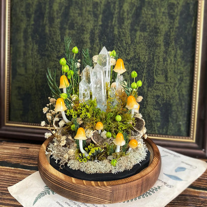 Enchanted Forest Mushroom Lamp