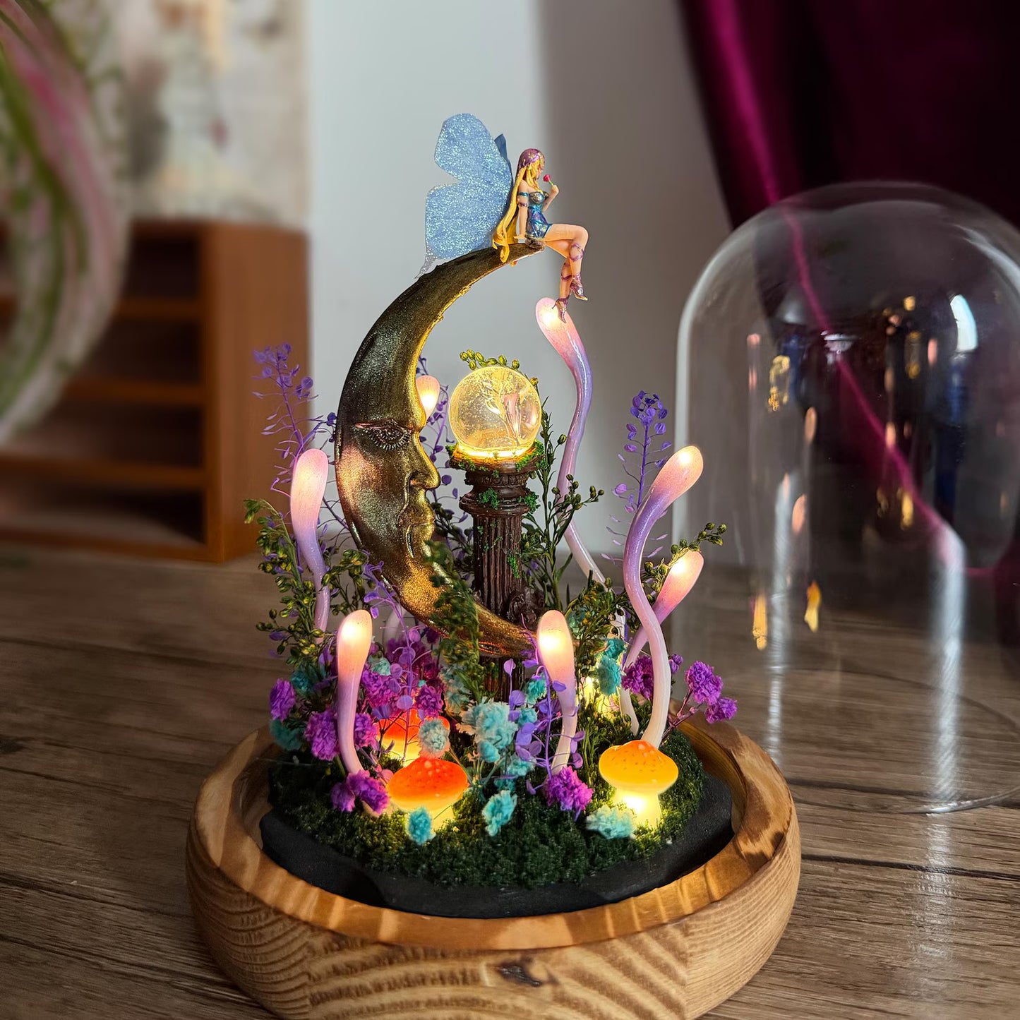 Crescent Moon Night Light