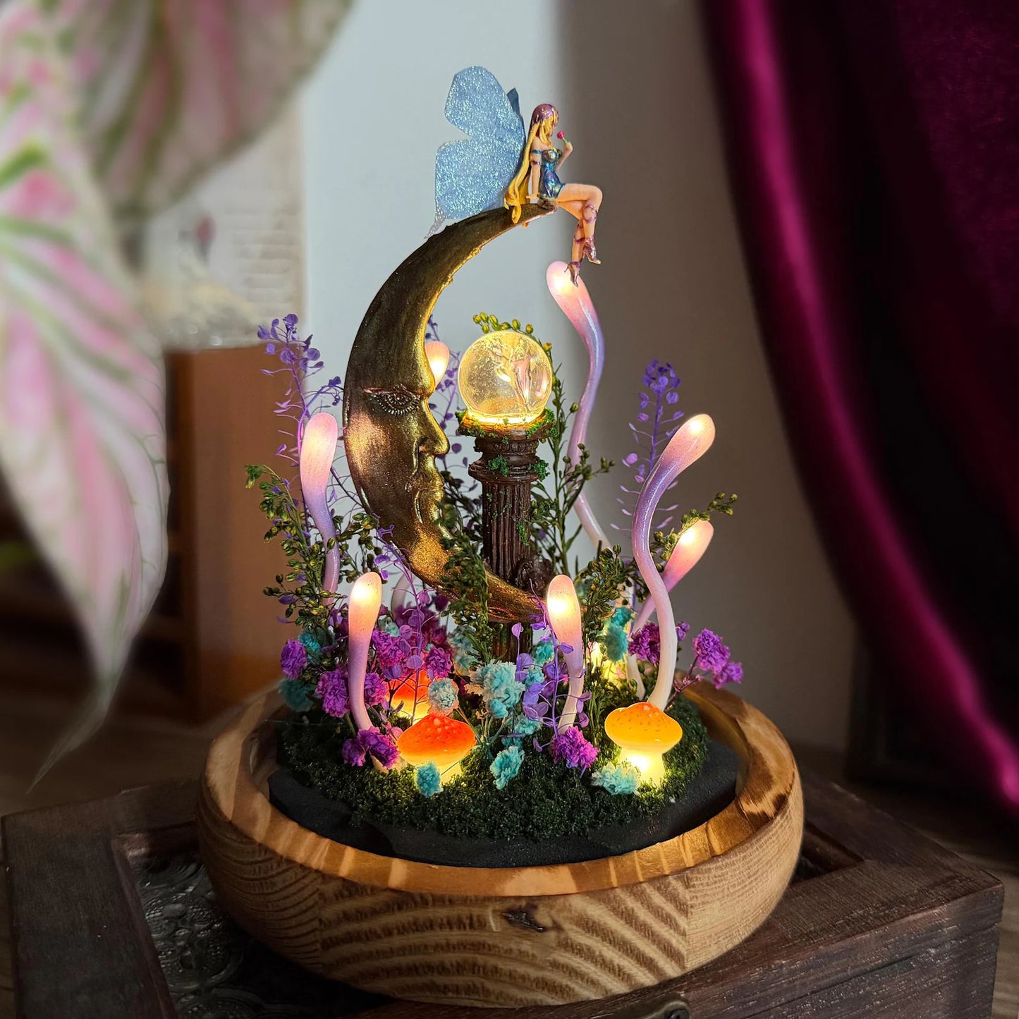 Crescent Moon Night Light