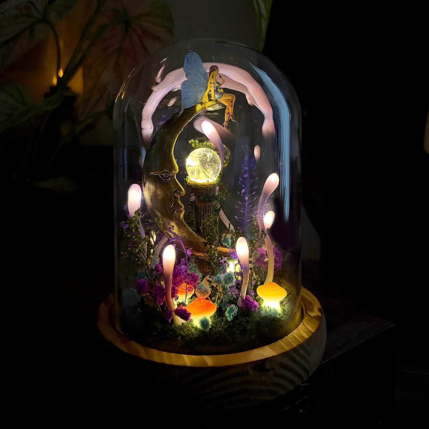 Crescent Moon Night Light