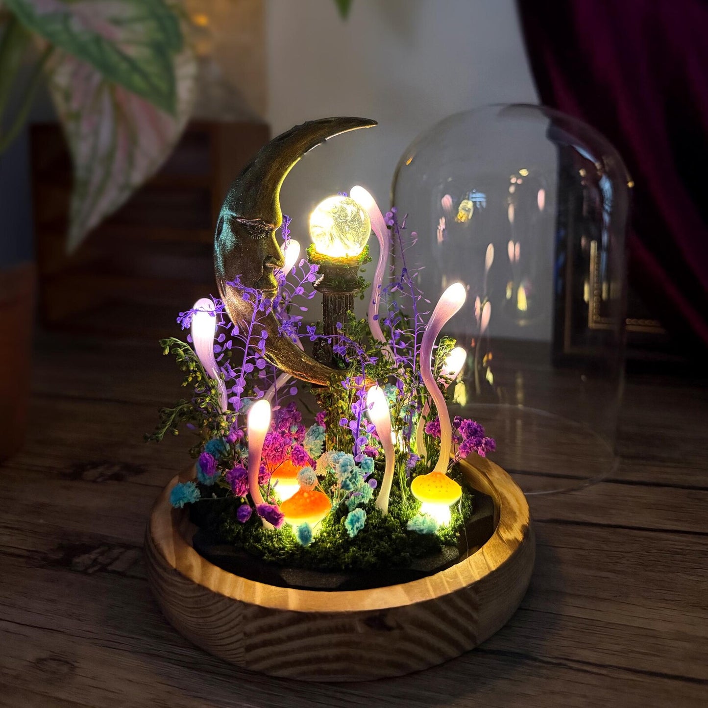 Crescent Moon Night Light