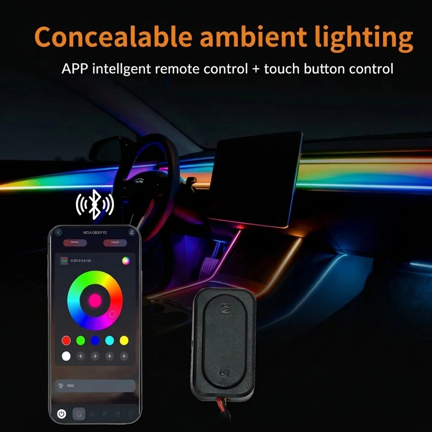 Car LED lights kit