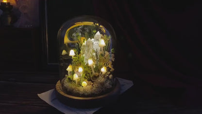 Enchanted Forest Mushroom Lamp
